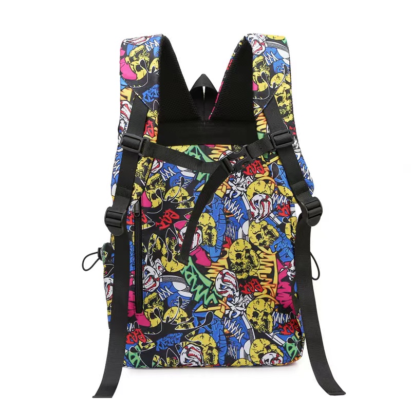 Large Capacity Rucksack with Full Print Large Capacity Rucksack with Full Print