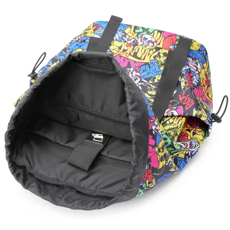 Large Capacity Rucksack with Full Print Large Capacity Rucksack with Full Print