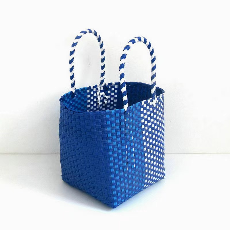 Straw Woven Beach Basket Handbag Straw Woven Beach Basket Handbag