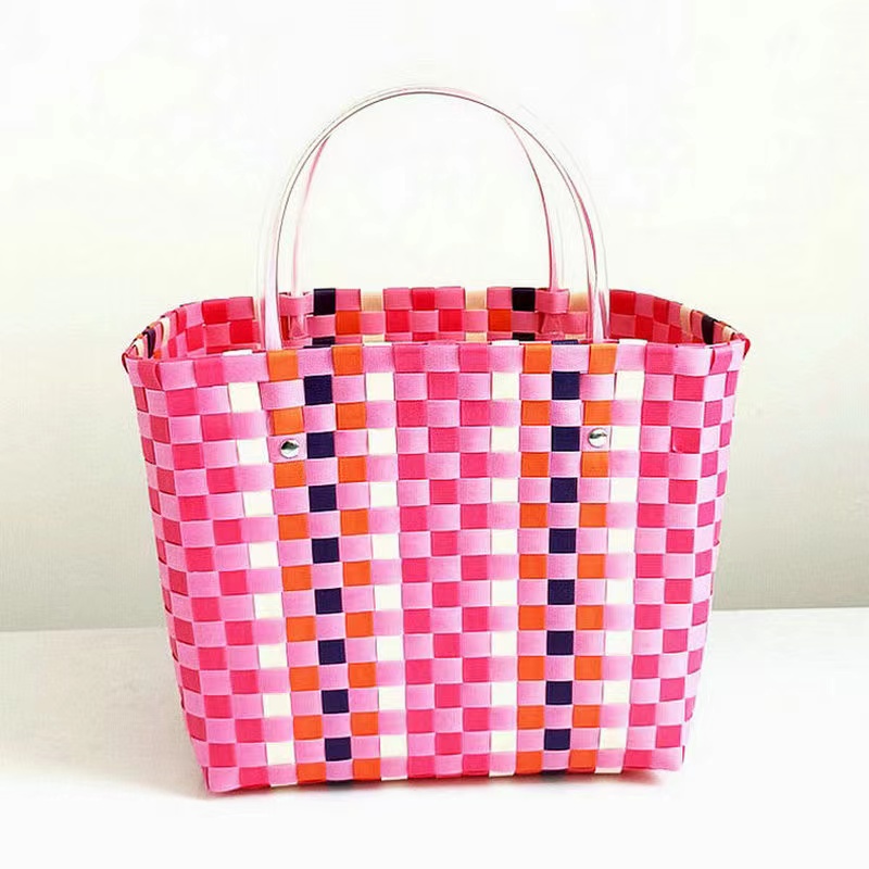 Summer Beach Shopping Vacation Tote Knitted Shoulder Bag Handbag Basket Bag Summer Beach Shopping Vacation Tote Knitted Shoulder Bag Handbag Basket Bag