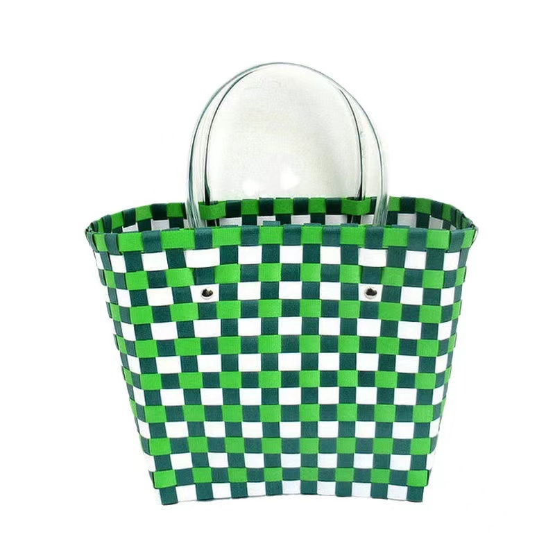Summer Beach Shopping Vacation Tote Knitted Shoulder Bag Handbag Basket Bag 