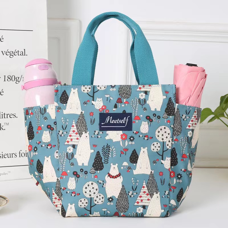 Polyester Cooler Bag with Two Side Slip Pockets Polyester Cooler Bag with Two Side Slip Pockets