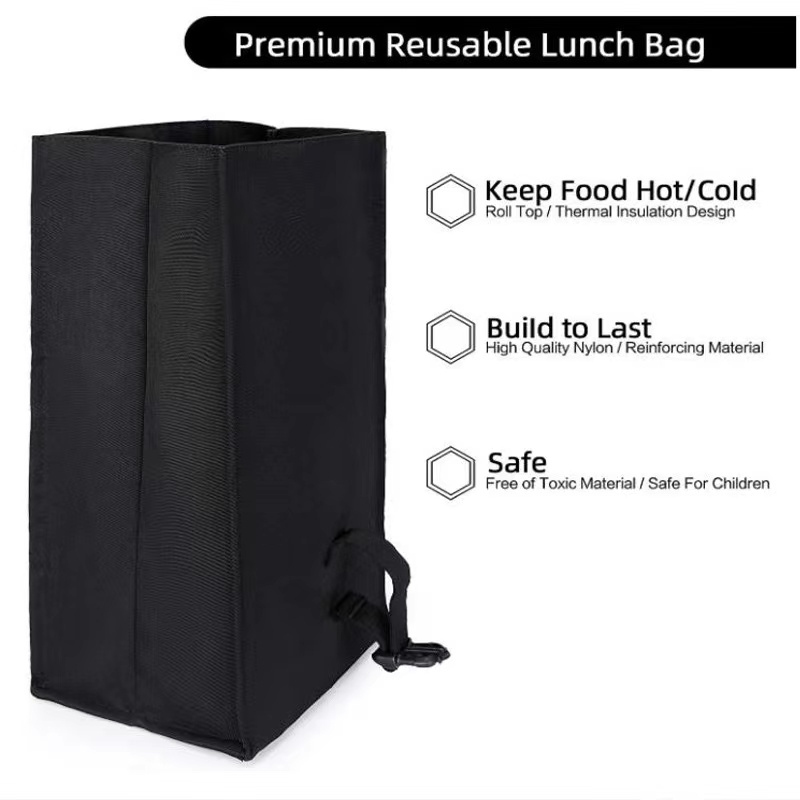 Cooler Bag with Buckle Closure and Side Mesh Pocket Cooler Bag with Buckle Closure and Side Mesh Pocket