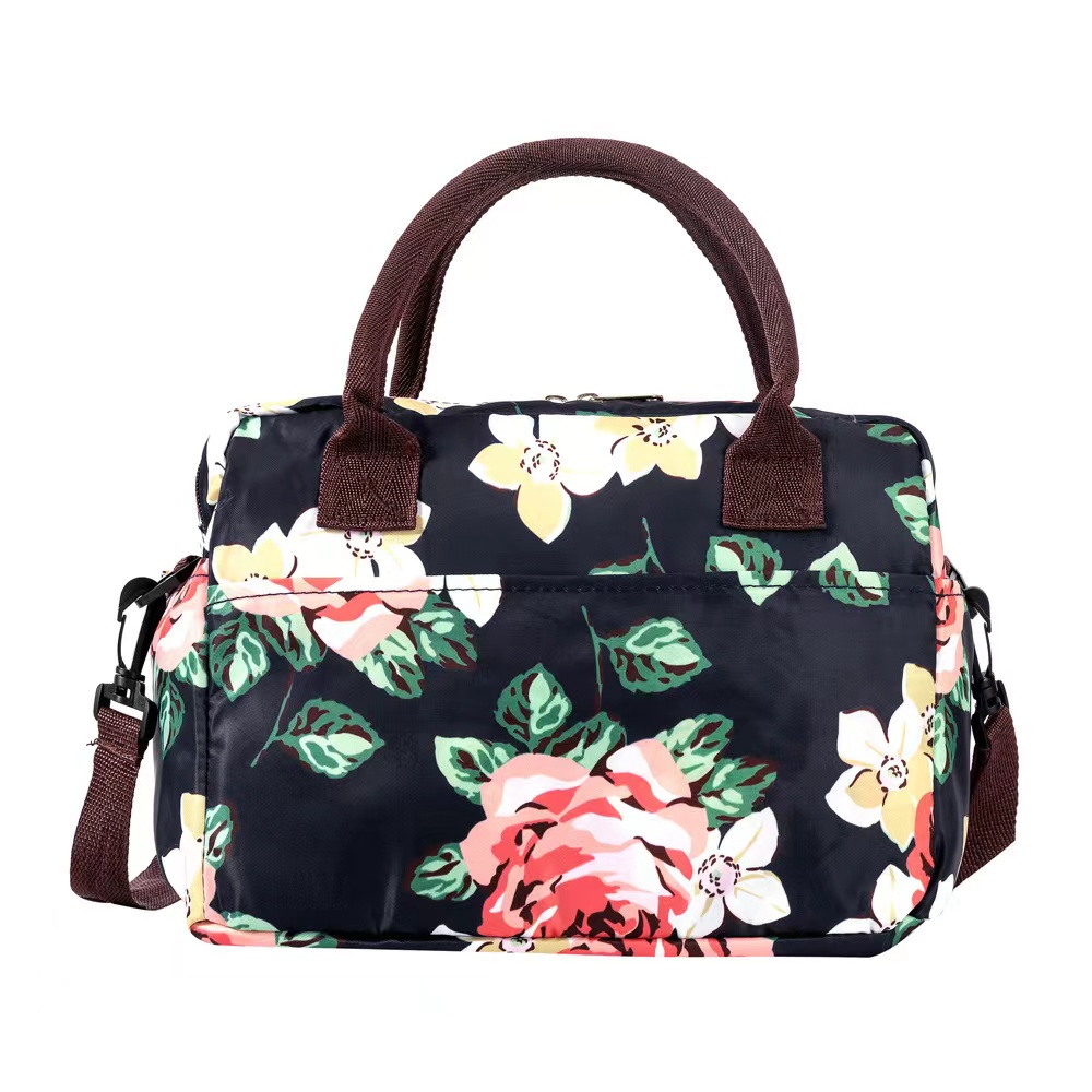 Customized Cooler Bag with Leopard Print Insulated Lunch Bag 
