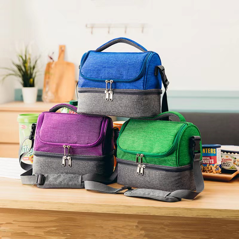 Lunch Bag with Double Layer Insulated Picnic Box Lunch Bag with Double Layer Insulated Picnic Box