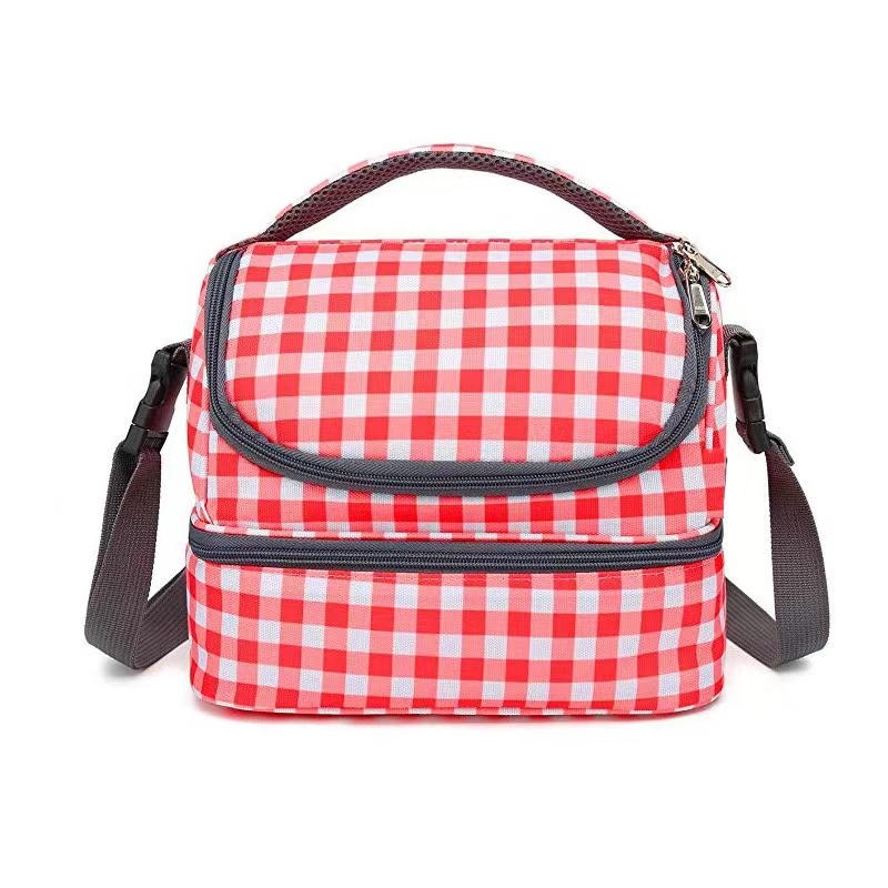 Lunch Bag with Double Layer Insulated Picnic Box 