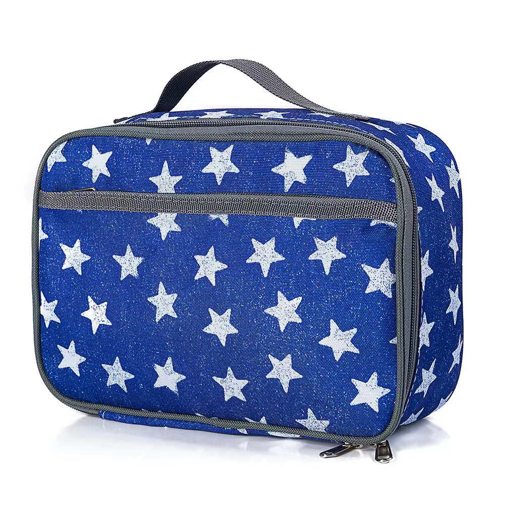 Insulated Cooler Bag with Top Handle Reusable Thermal Lunch Bag 