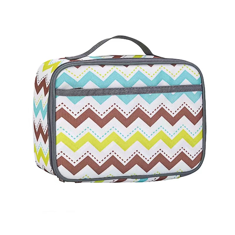 Insulated Cooler Bag with Top Handle Reusable Thermal Lunch Bag 