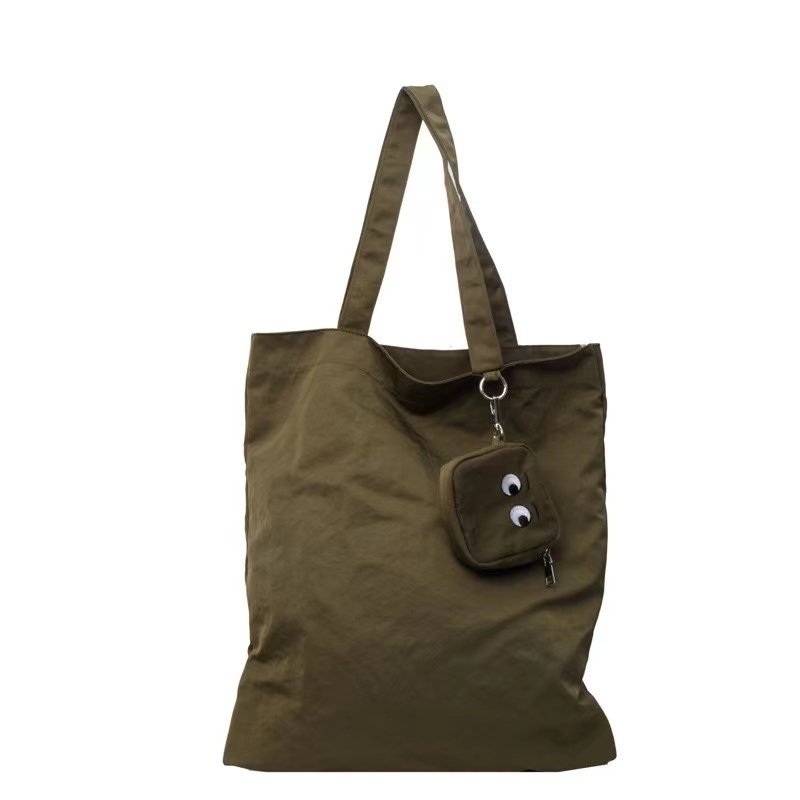 Shopping Tote Bag with Small Purse for Coins