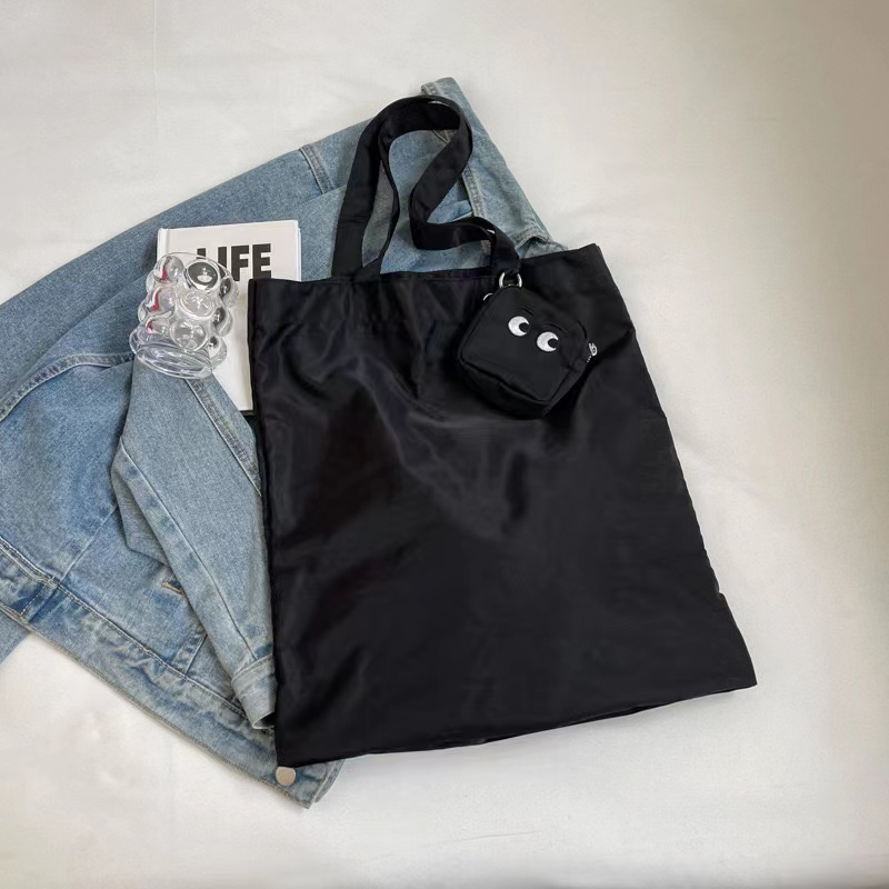 Shopping Tote Bag with Small Purse for Coins Shopping Tote Bag with Small Purse for Coins