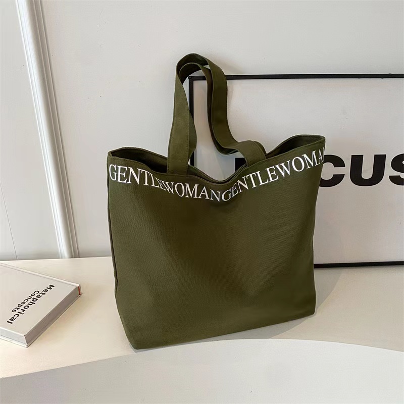 Wholesale New Fashion Sturdy Canvas Handbag Tote Bag 