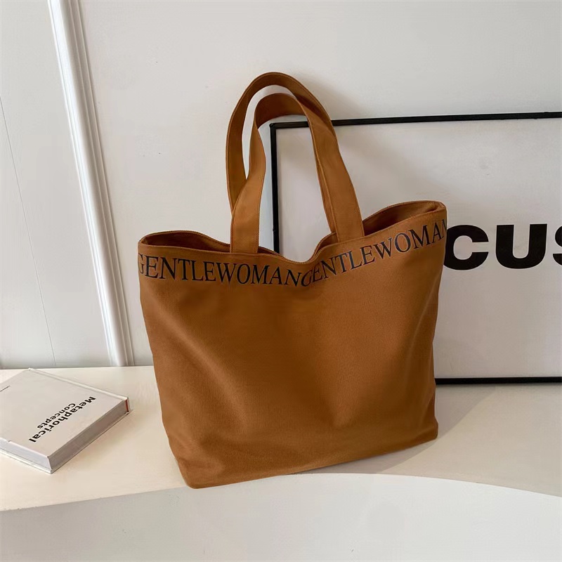 Wholesale New Fashion Sturdy Canvas Handbag Tote Bag 