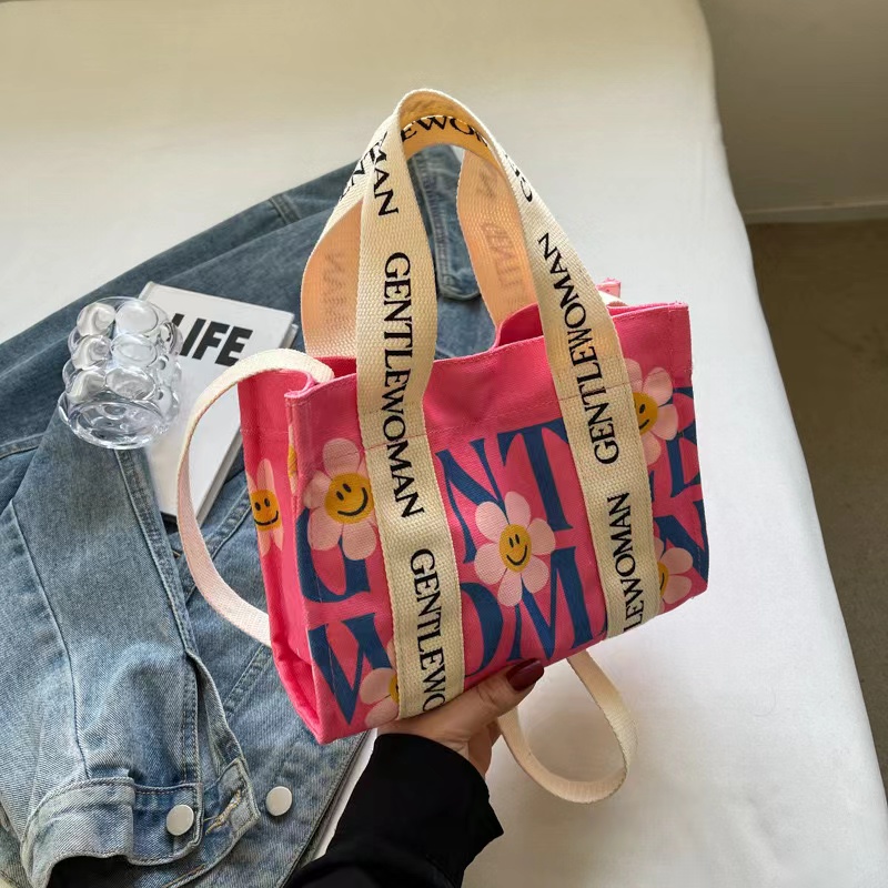 Small Beautiful Tote Bag with Shoulder Strap Small Beautiful Tote Bag with Shoulder Strap