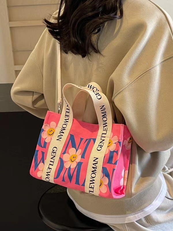 Small Beautiful Tote Bag with Shoulder Strap