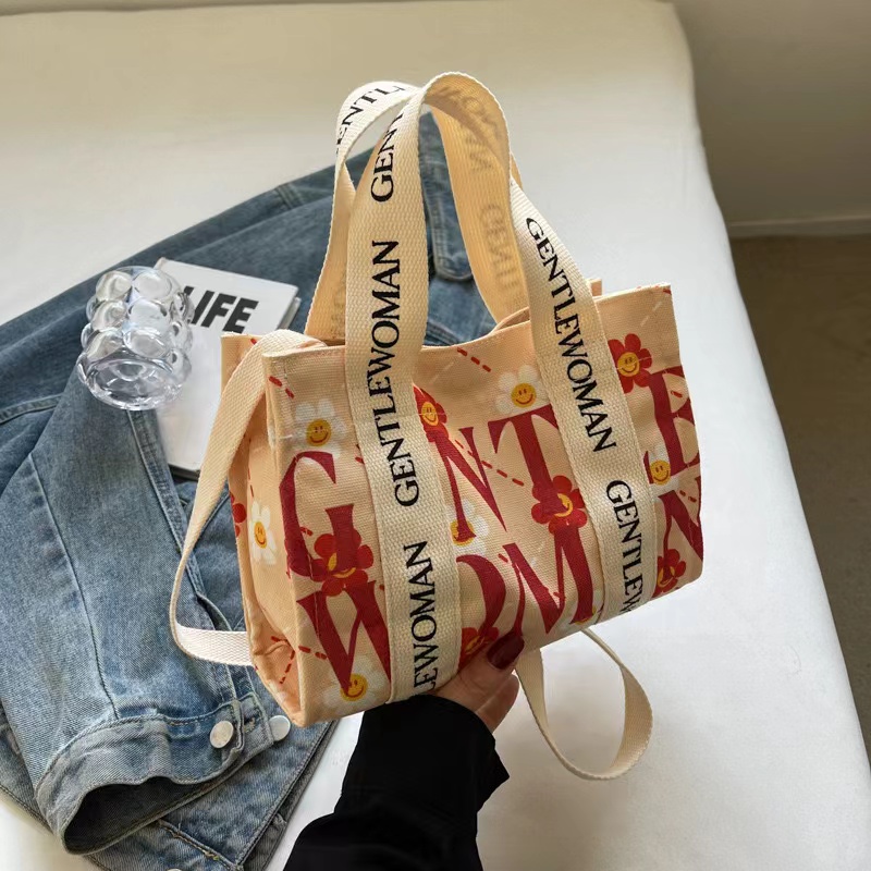 Small Beautiful Tote Bag with Shoulder Strap