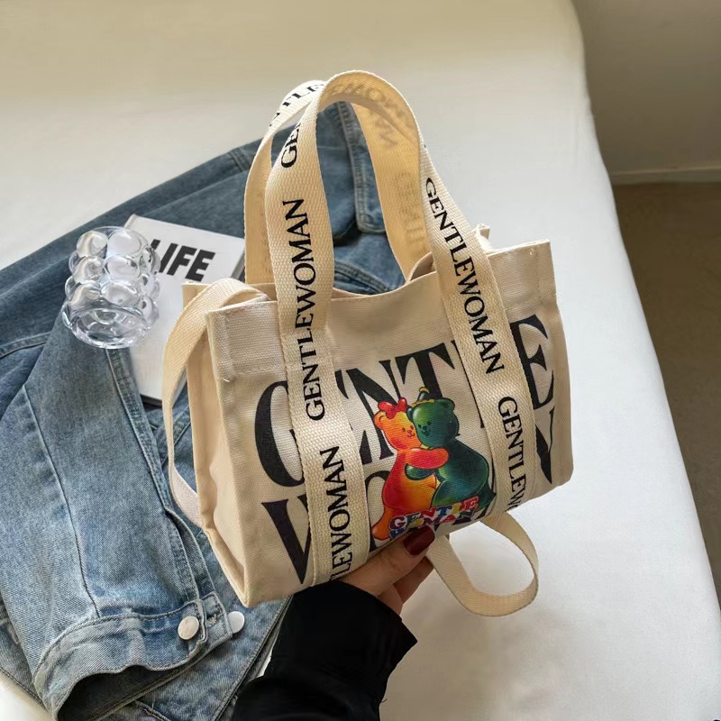 Small Beautiful Tote Bag with Shoulder Strap