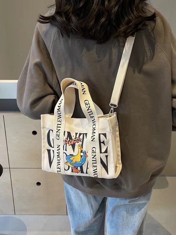 Small Beautiful Tote Bag with Shoulder Strap
