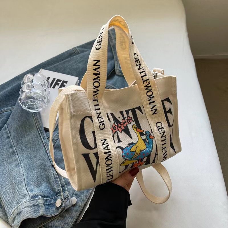 Small Beautiful Tote Bag with Shoulder Strap