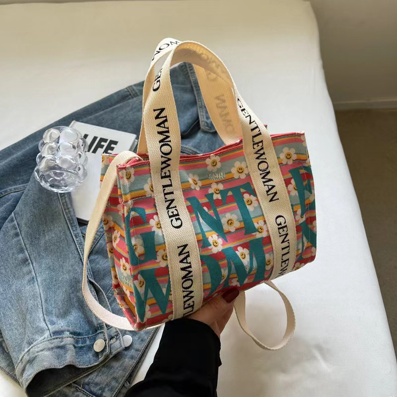 Small Beautiful Tote Bag with Shoulder Strap